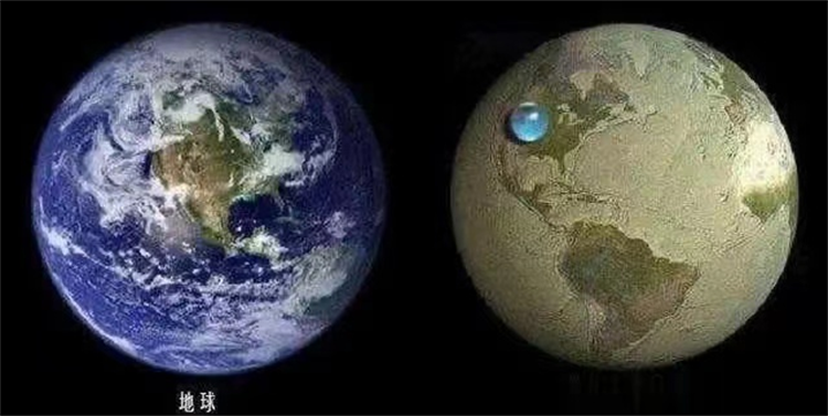 早期地球荒芜 这个天体飞越给地球带来了水 地球水源