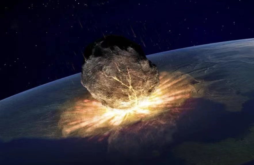 巨大陨石逼近地球 深空威胁源源不断？（行星撞地球）