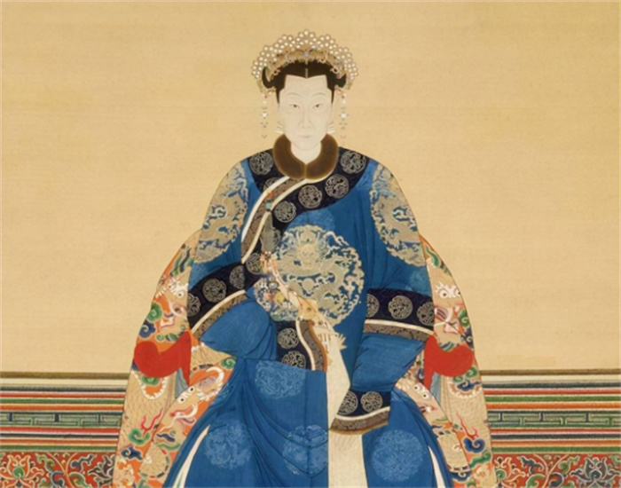大清朝第一美人 画像拍卖出上亿元（悫惠皇贵妃）