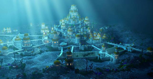 传说当中太平洋的水下建筑会不会有水下的文明？（水下国度）