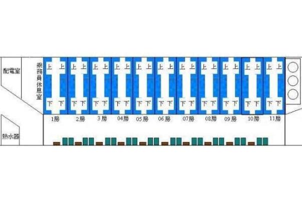 绿皮车硬卧铺号分布图图片