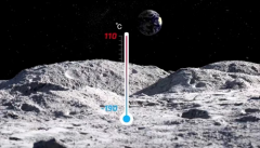NASA宇航员登月 温度异常波动 什么原因？（月球活动）