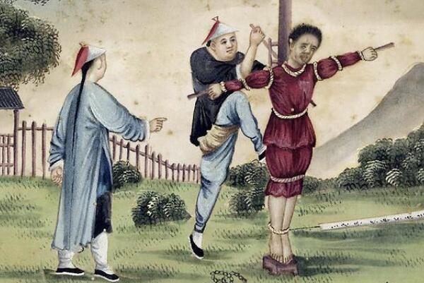 中国古代四大刑罚图片