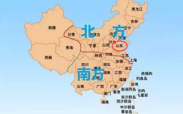 山东和东北地图图片