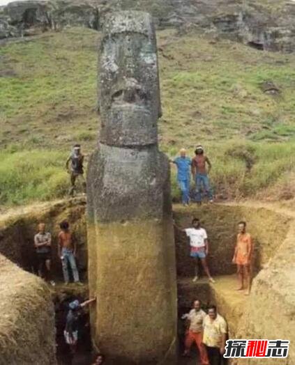 复活节岛石像之谜：高20米重90吨如何运输(或是外星人到访证据)
