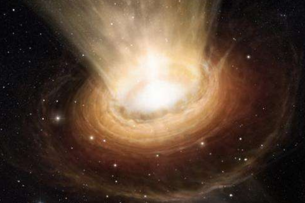 7亿光年外超大黑洞：是太阳400亿倍重(破最大黑洞纪录)(图1)