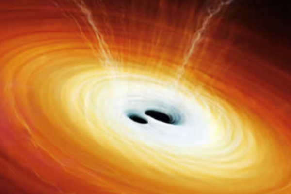 银河系VS宇宙最大的黑洞谁厉害?双黑洞能吞噬整个银河系(图1)