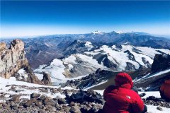 世界最高的死火山 阿空加瓜山（阿根廷海拔有6962米）