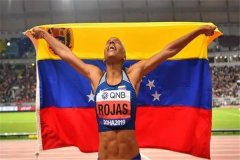 女子三级跳远世界纪录：15米67（委内瑞拉选手创下）