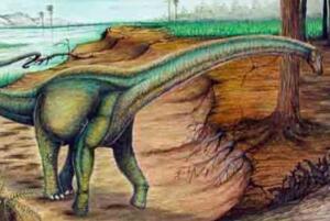 安第斯龙：阿根廷超巨型恐龙（长40米/距今9100万年前）