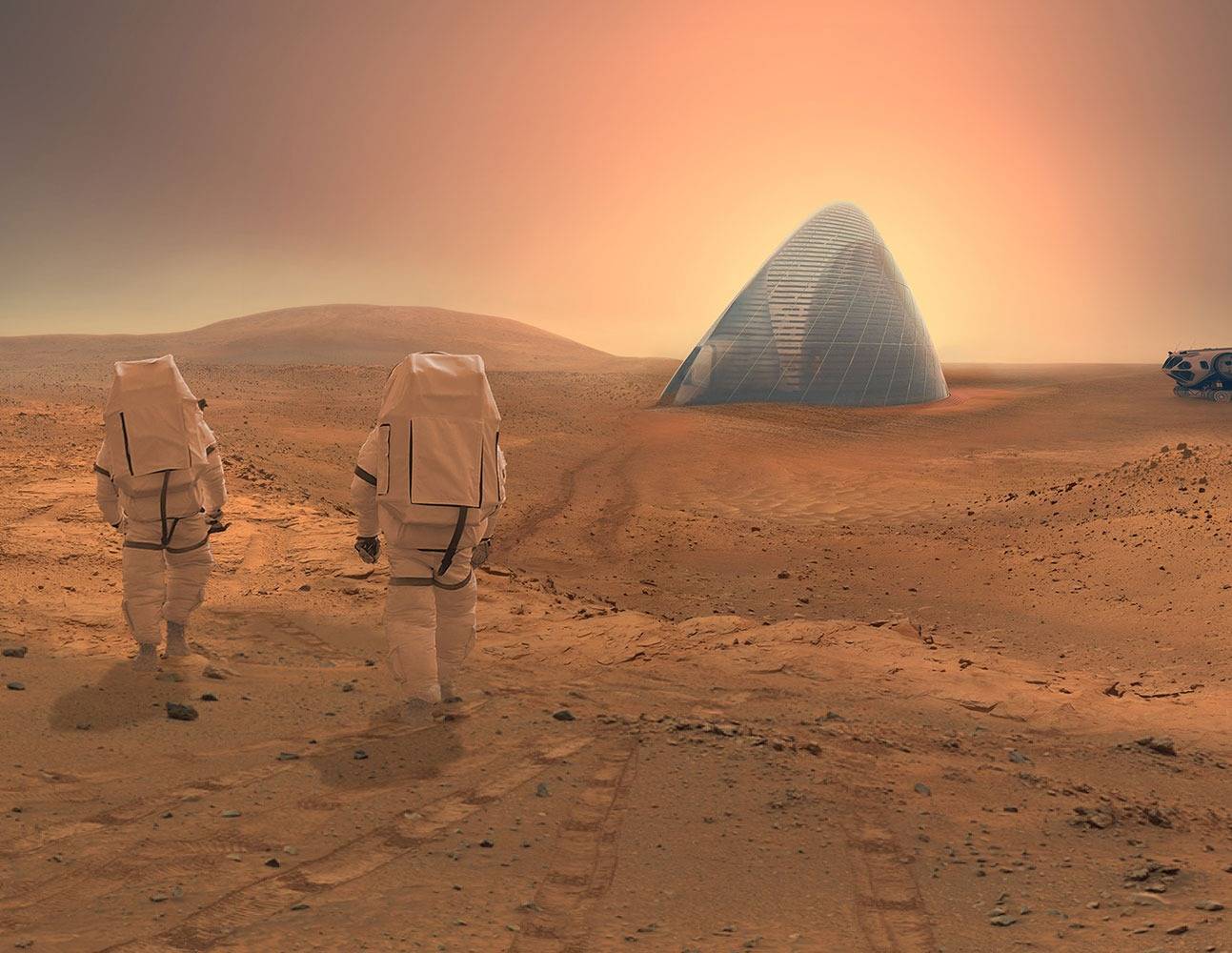 The Colony——未来的火星移民地 - 普象网