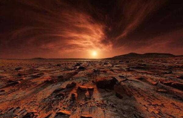火星上看太阳真实照片图片
