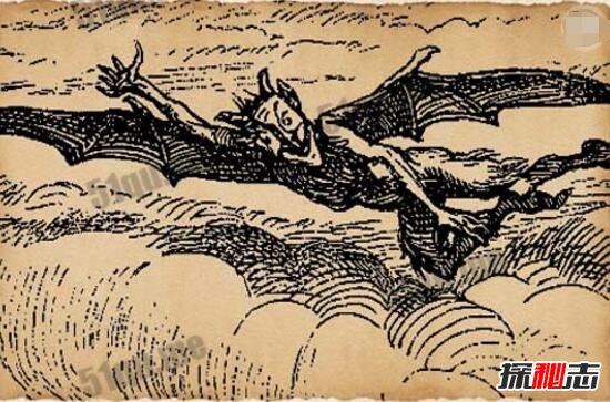 神秘生物新澤西魔鬼，狗的頭馬的臉長有蝙蝠翅膀(五不像)